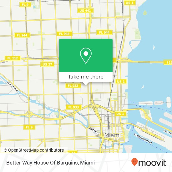 Mapa de Better Way House Of Bargains