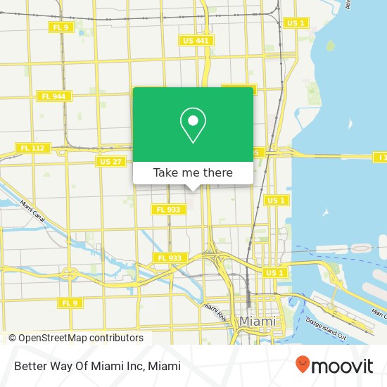 Mapa de Better Way Of Miami Inc