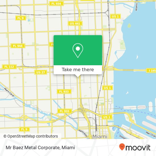 Mr Baez Metal Corporate map