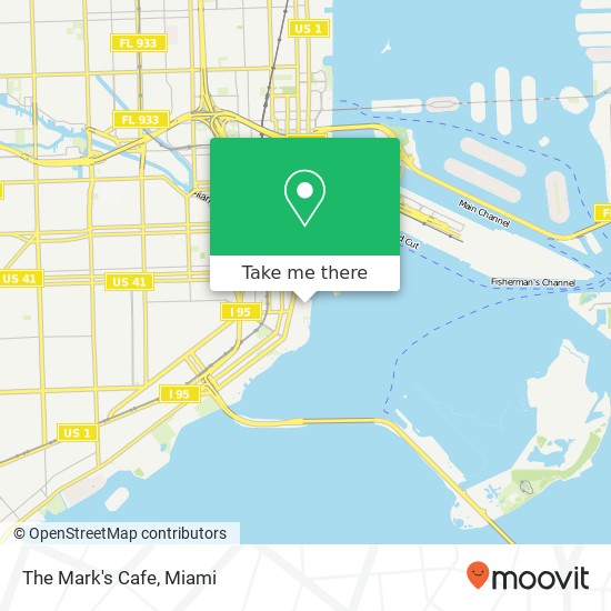 Mapa de The Mark's Cafe