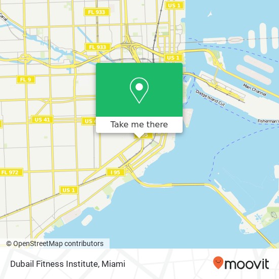 Mapa de Dubail Fitness Institute