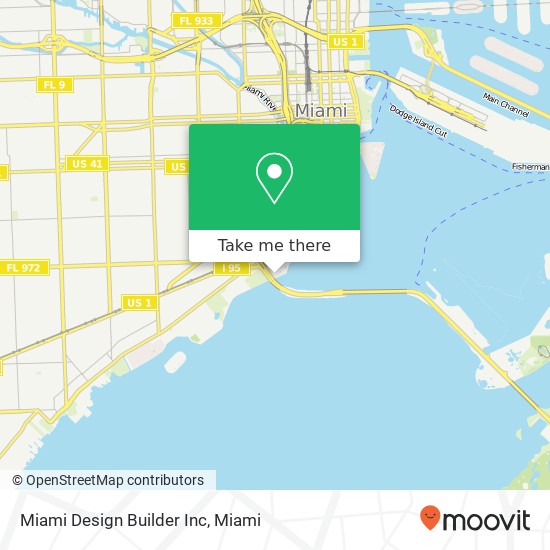 Miami Design Builder Inc map