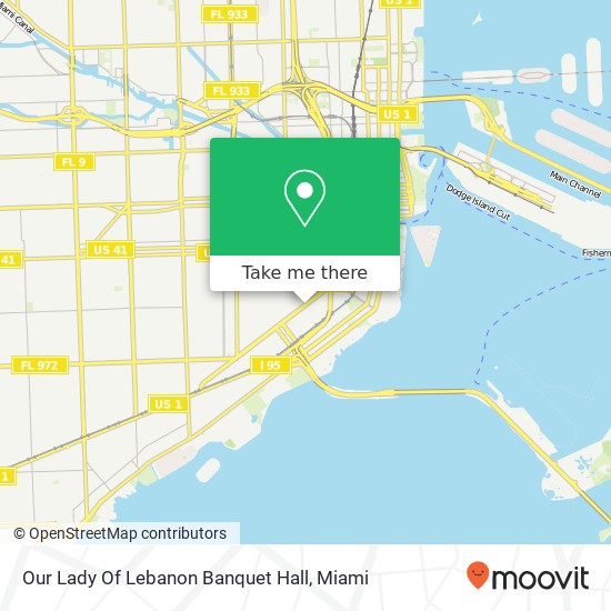 Our Lady Of Lebanon Banquet Hall map