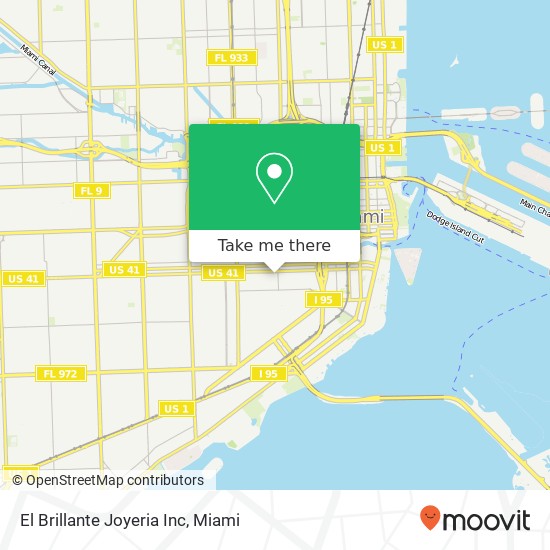 El Brillante Joyeria Inc map