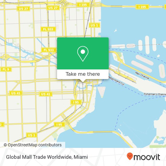 Global Mall Trade Worldwide map