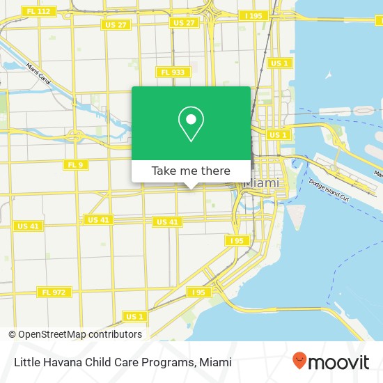 Mapa de Little Havana Child Care Programs
