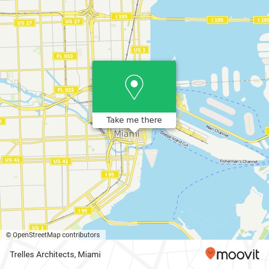 Trelles Architects map