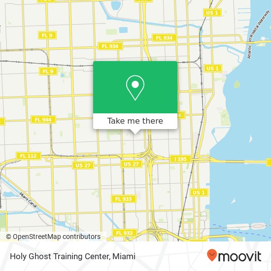 Holy Ghost Training Center map