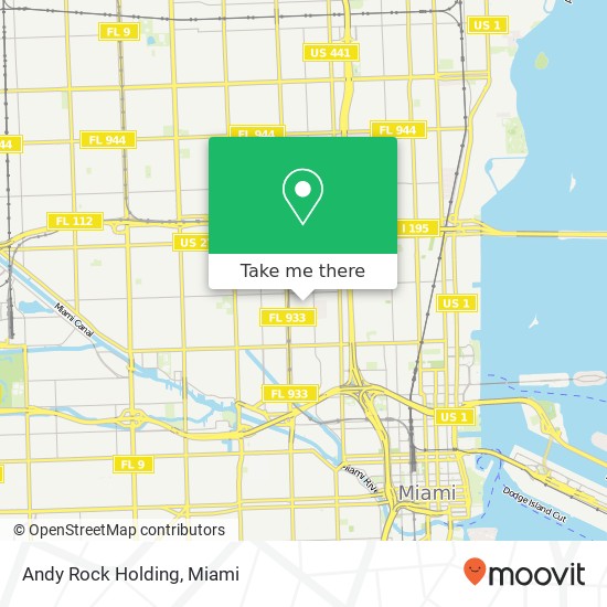 Mapa de Andy Rock Holding