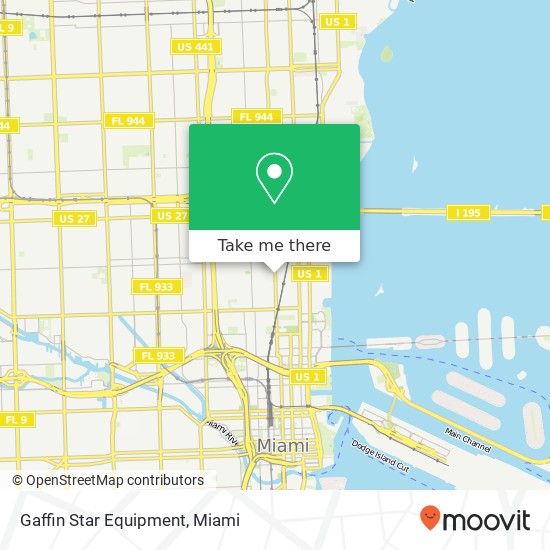 Gaffin Star Equipment map