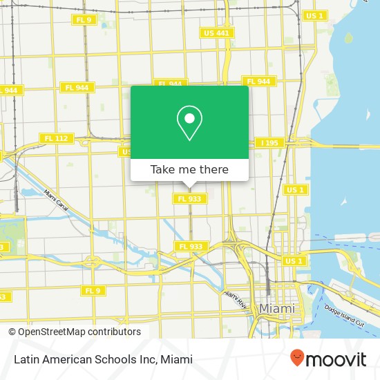 Mapa de Latin American Schools Inc