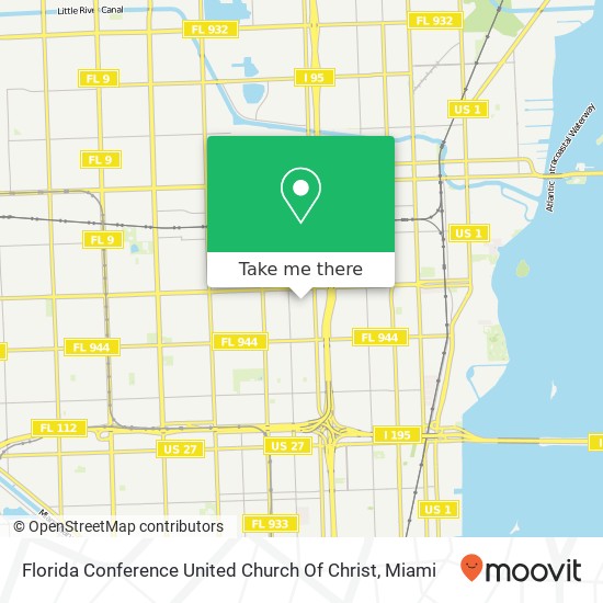 Florida Conference United Church Of Christ map