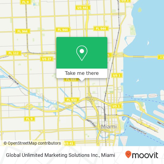 Mapa de Global Unlimited Marketing Solutions Inc.