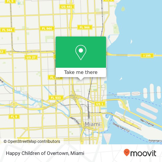 Mapa de Happy Children of Overtown