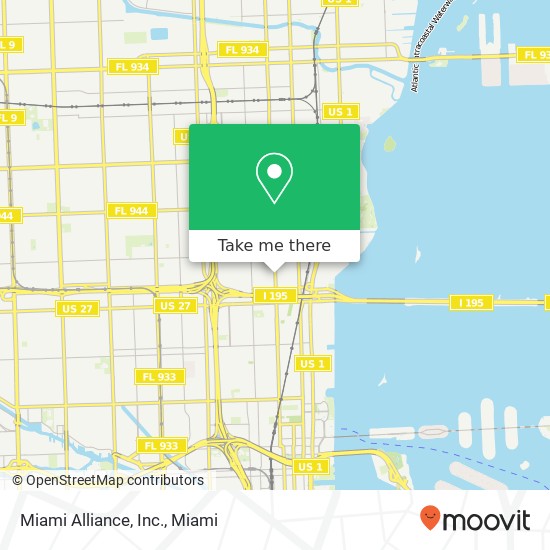 Miami Alliance, Inc. map