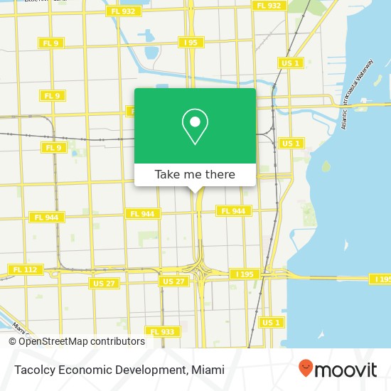 Tacolcy Economic Development map