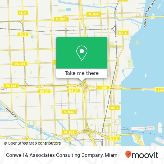 Conwell & Associates Consulting Company map