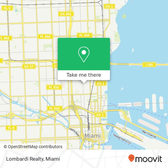 Lombardi Realty map