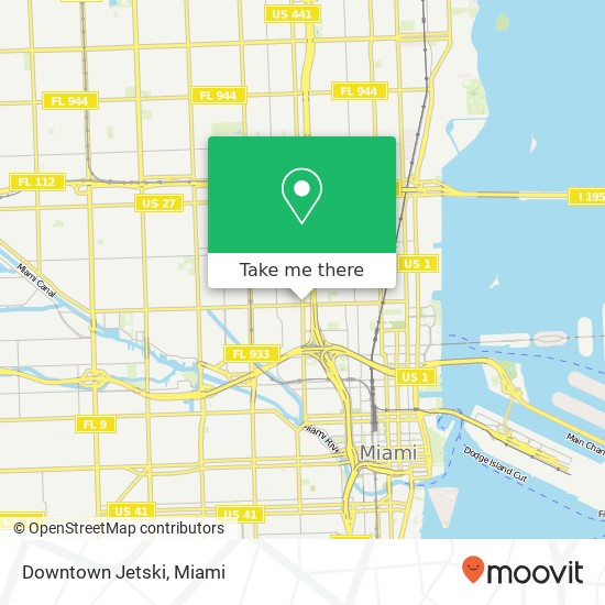 Downtown Jetski map