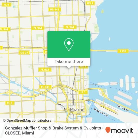 Gonzalez Muffler Shop & Brake System & Cv Joints - CLOSED map