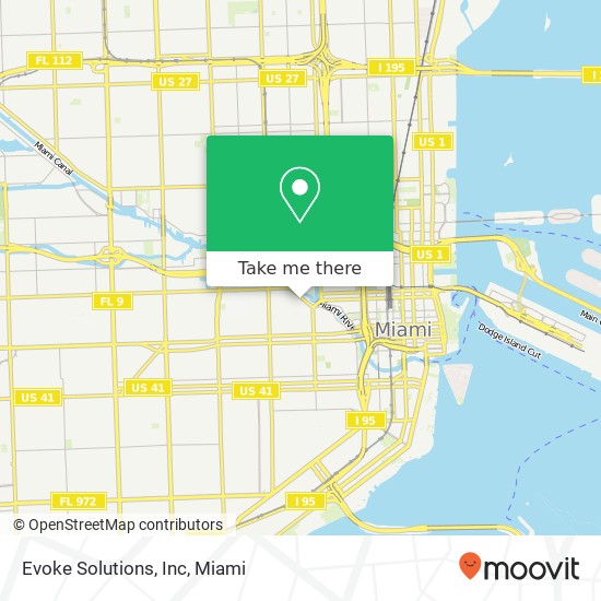 Evoke Solutions, Inc map