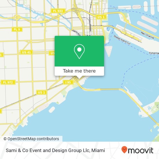 Mapa de Sami & Co Event and Design Group Llc