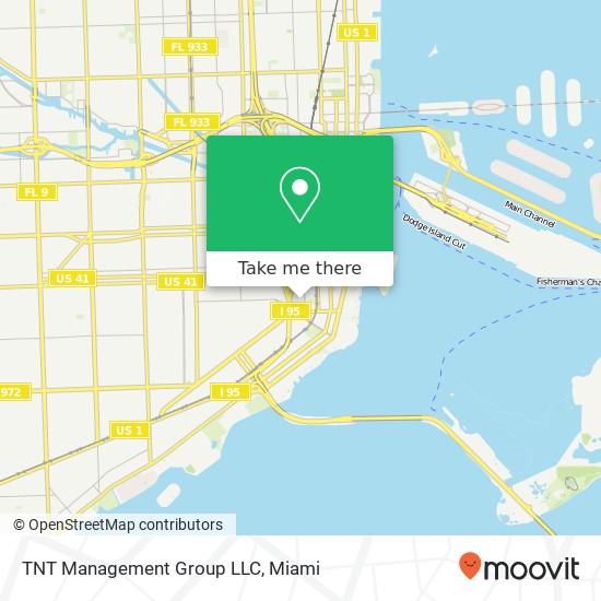 Mapa de TNT Management Group LLC