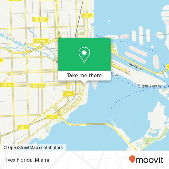 Ivex Florida map