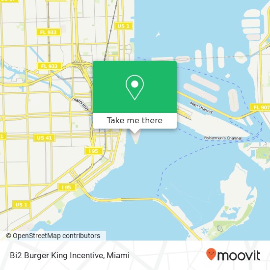 Bi2 Burger King Incentive map