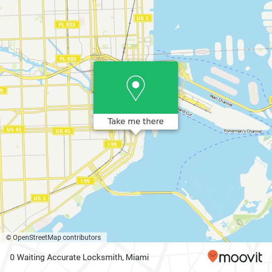 0 Waiting Accurate Locksmith map