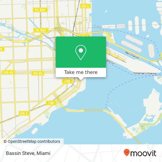 Mapa de Bassin Steve