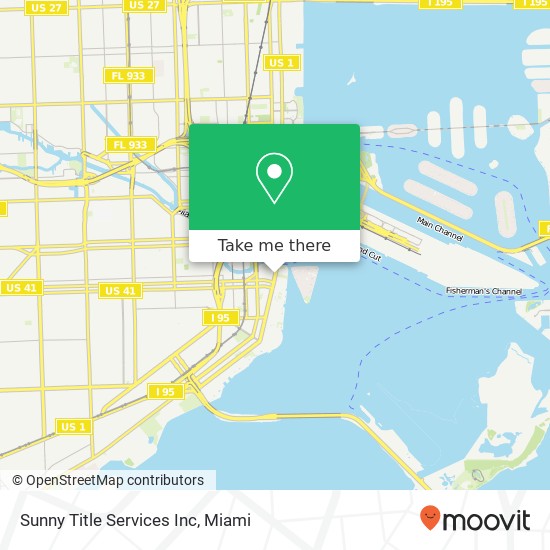 Sunny Title Services Inc map
