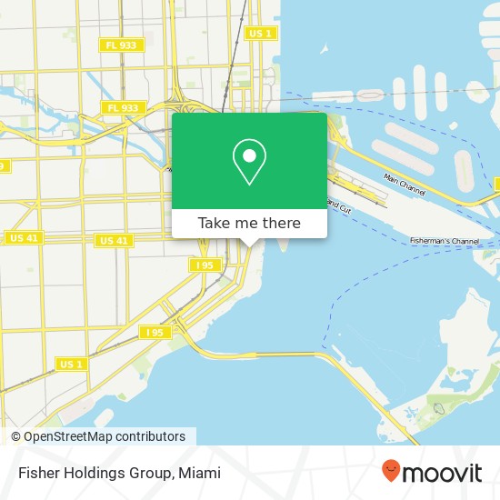 Fisher Holdings Group map