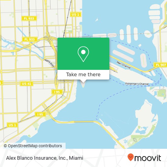 Alex Blanco Insurance, Inc. map
