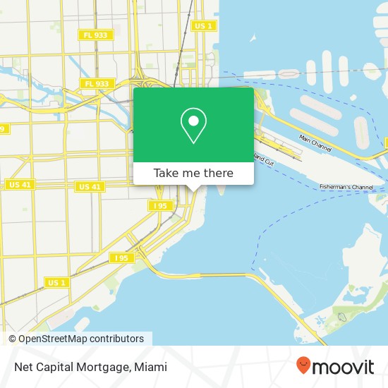 Net Capital Mortgage map