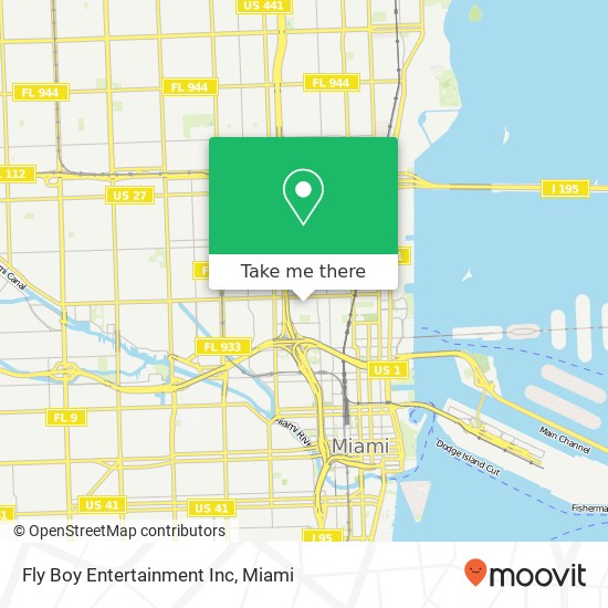 Fly Boy Entertainment Inc map