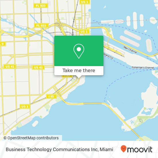 Business Technology Communications Inc map