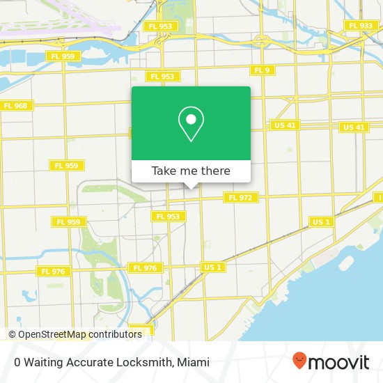 0 Waiting Accurate Locksmith map