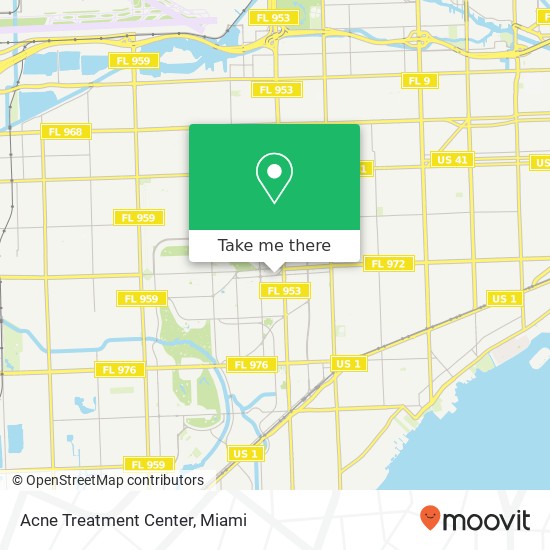Acne Treatment Center map