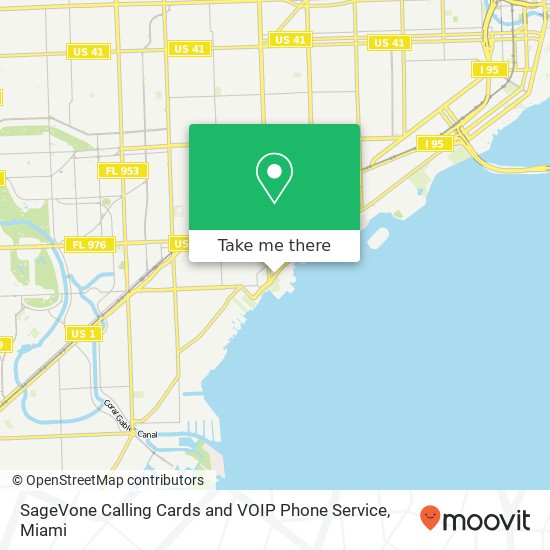 Mapa de SageVone Calling Cards and VOIP Phone Service