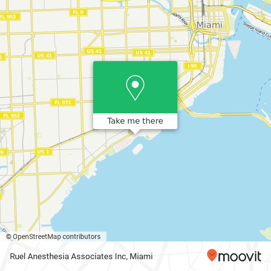 Ruel Anesthesia Associates Inc map