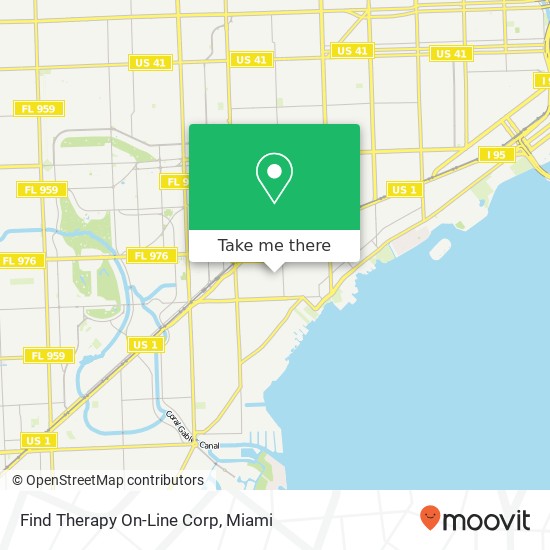 Find Therapy On-Line Corp map