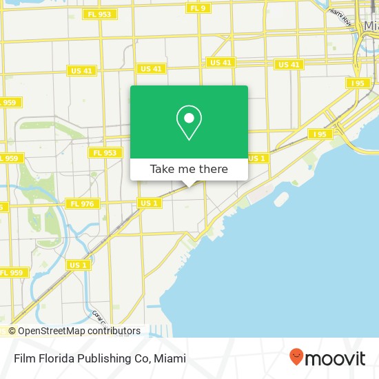 Film Florida Publishing Co map