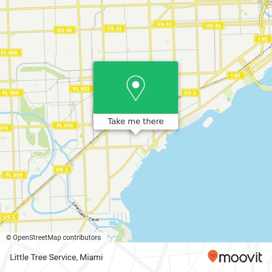 Mapa de Little Tree Service