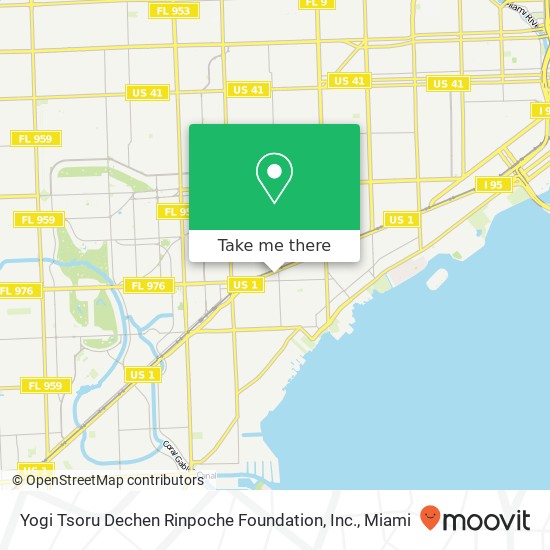 Yogi Tsoru Dechen Rinpoche Foundation, Inc. map