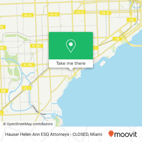 Mapa de Hauser Helen Ann ESQ Attorneys - CLOSED