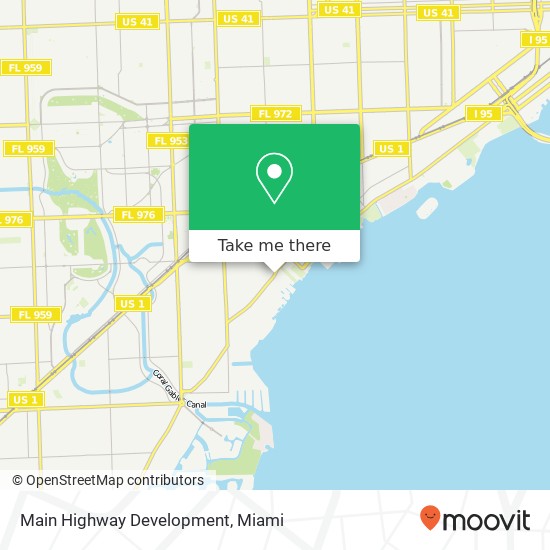 Mapa de Main Highway Development