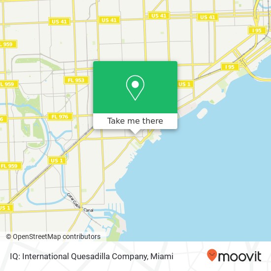 Mapa de IQ: International Quesadilla Company