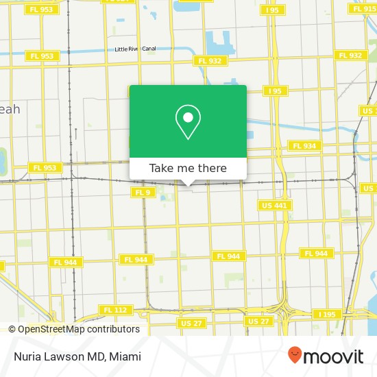 Nuria Lawson MD map