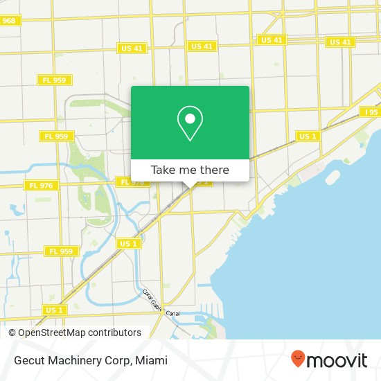 Gecut Machinery Corp map